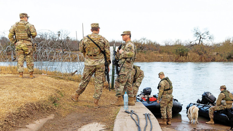Teksas sınırı ABD’yi ikiye böldü Hürriyet kriz bölgesinde