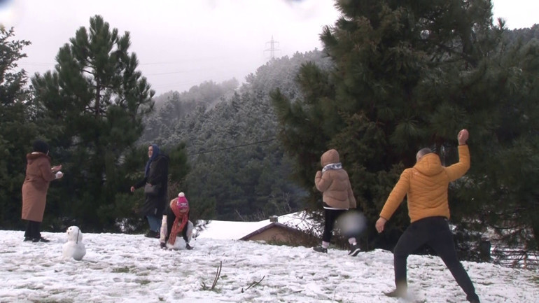 Meteorolojiden yeni hava durumu raporu: İstanbulda kar yağışı alarmı Bazı ilçeler beyaza büründü
