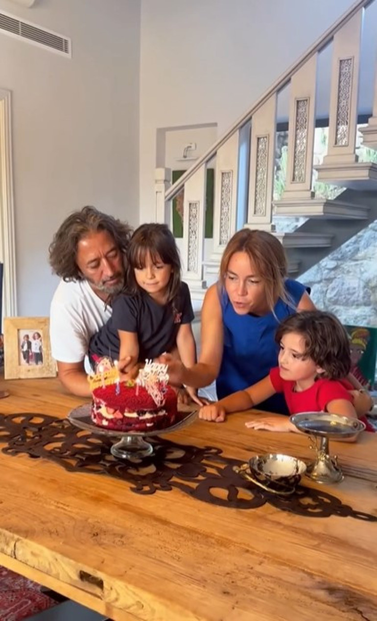 İkiz çocuklarıyla birlikte şehri terk etmişlerdi... Bodrumda yeni hayat