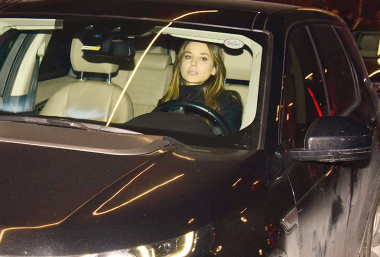 Mahsun Kırmızıgül ve avukat Ece Binay kızları Lavin için bir arada