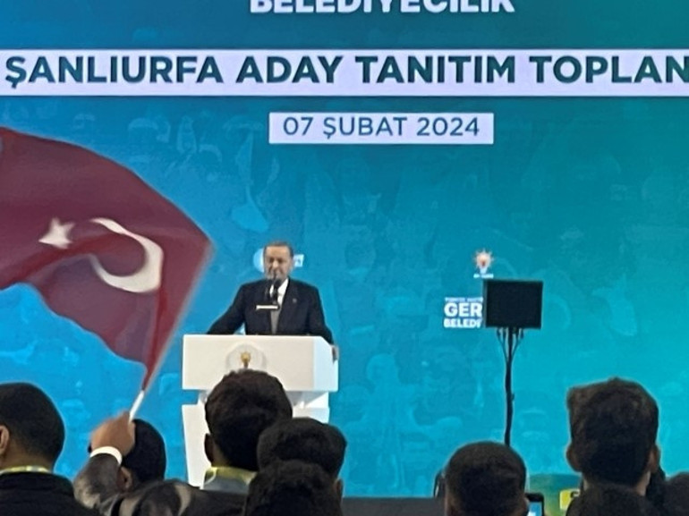 AK Parti Şanlıurfa ilçe belediye başkan adayları tanıtıldı... Cumhurbaşkanı Erdoğandan CHPye eleştiri: Bir iç savaş yaşıyorlar