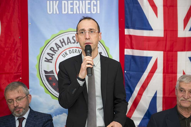 Deprem kurbanları Londra’da anıldı