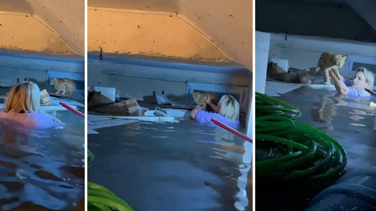 Antalyayı sağanak vurdu 1 kişinin öldüğü alt geçitte felaketi gözler önüne seren görüntü