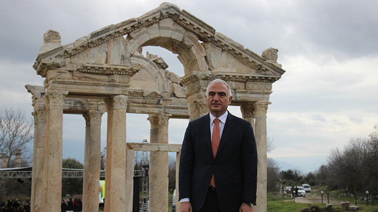 Bakan Ersoy: Aphrodisias projelerine 1 milyar 750 milyon bütçe ayırdık