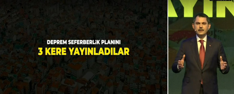 AK Parti İBB Başkan Adayı Murat Kurum: İstanbulda 5 yılda 650 bin konut yapılacak