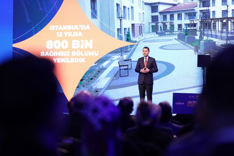 AK Parti İBB Başkan Adayı Murat Kurum: İstanbulda 5 yılda 650 bin konut yapılacak