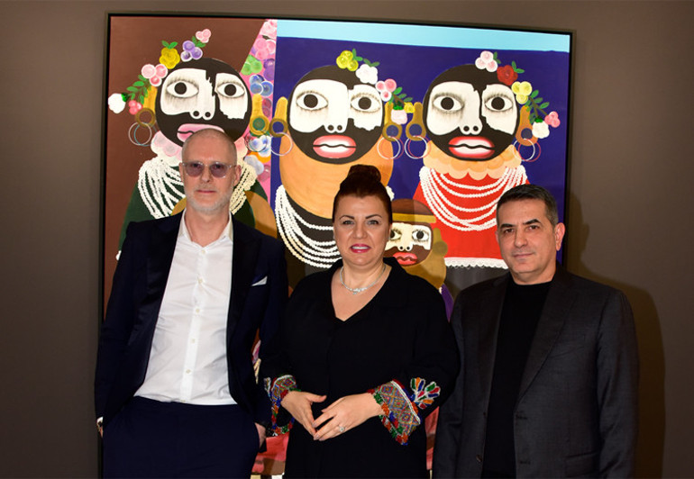 Ganalı ressam Kojo Marfo’nun eserleri ilk kez İstanbul’da
