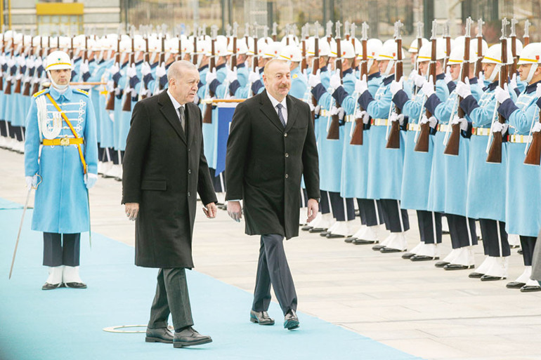 Aliyev’i kabul eden Cumhurbaşkanı Erdoğan: Tarihi bir fırsat penceresi açıldı