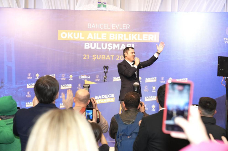 AK Parti İBB Başkan Adayı Kurum: Okul bahçelerine kapalı otoparklar yapacağız