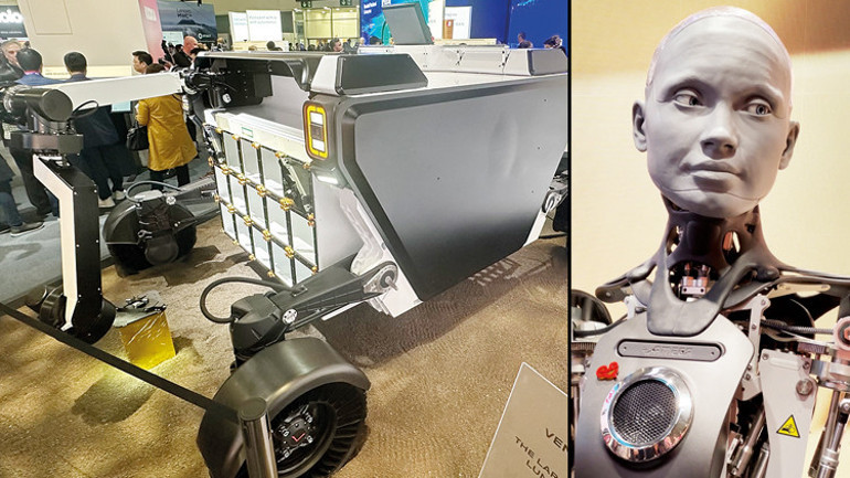 Robotlarla bir gün... Barcelona’daki teknoloji şovunda yapay zekâ destekli robotları inceledik
