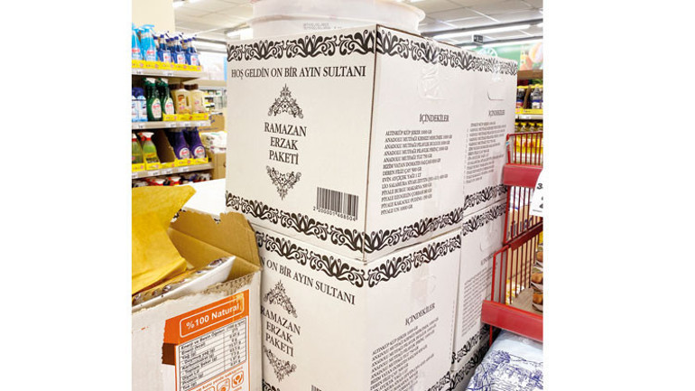 Marketlerde 280 TL’den başlıyor 2 bin TL’ye de koli var: Ramazan kolisi raflarda