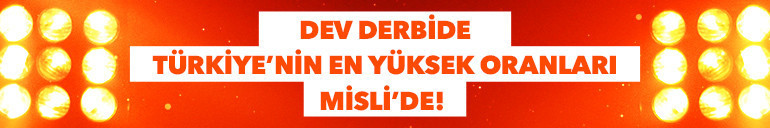 Beşiktaş-Galatasaray derbisine Türkiyenin en yüksek iddaa oranları burada Şampiyon Oran, Mislide...