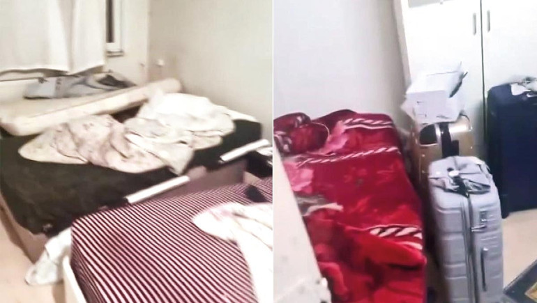 Kiraladığı eve 27 kiracı aldı