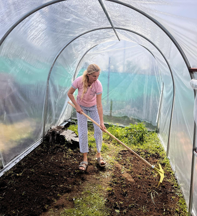 Doğa ile iç içeyim, yaklaşık 5 yıldır çiftçilik yapıyorum