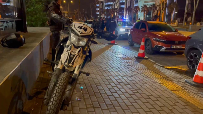 Bursada motosikletle polisten kaçtı Videosunu sosyal medyadan paylaştı... Çorbacıda yakalandı