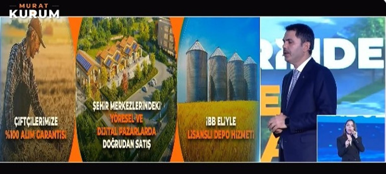 Murat Kurum, sosyal belediyecilik projelerini tanıttı: Gençlere 100 bin TL hibe, emeklilere her ay 2.500 TL destek