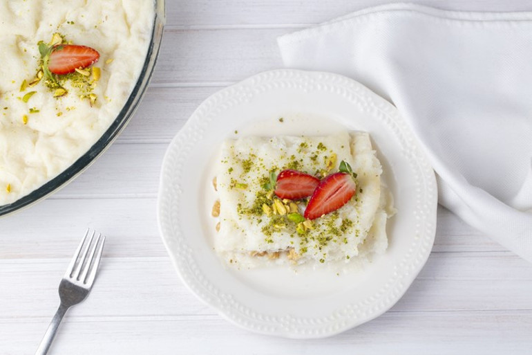 Ustasından güllaç tarifi: 6 yapraklı güllaç tarifi püf noktası Evde güllaç nasıl yapılır