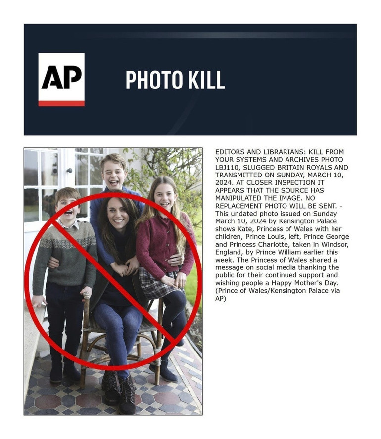 Kate Middletonın dedikoduları susturma hamlesi geri tepti CNNden tokat gibi karar... Manipülasyonlu fotoğrafları hangi detaylar ele veriyor Teker teker açıkladılar