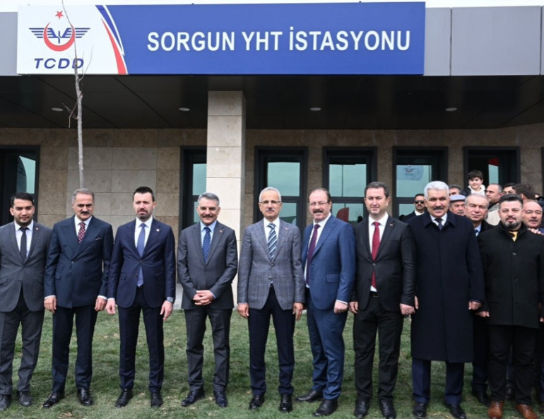 240 bin yolcu kapasiteli Sorgun YHT Garı açıldı