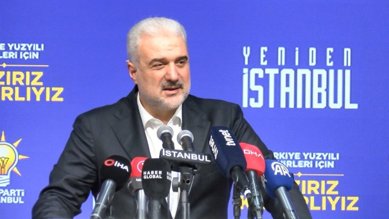 CHPden istifa edip AK Partiye katılanlar için tören
