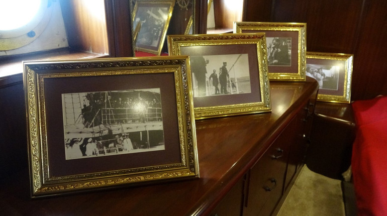 Atatürkün gezi teknesi, Çanakkale Deniz Müzesinde sergileniyor: Yemek yediği salon ile kamarası da yer alıyor