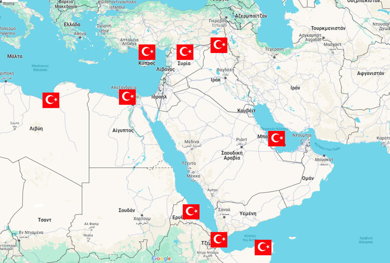 Yunan basınından dikkat çeken Türkiye analizi... Komşu bu harita ile duyurdu: Ankara bölgede kendisini ustaca güçlendiriyor