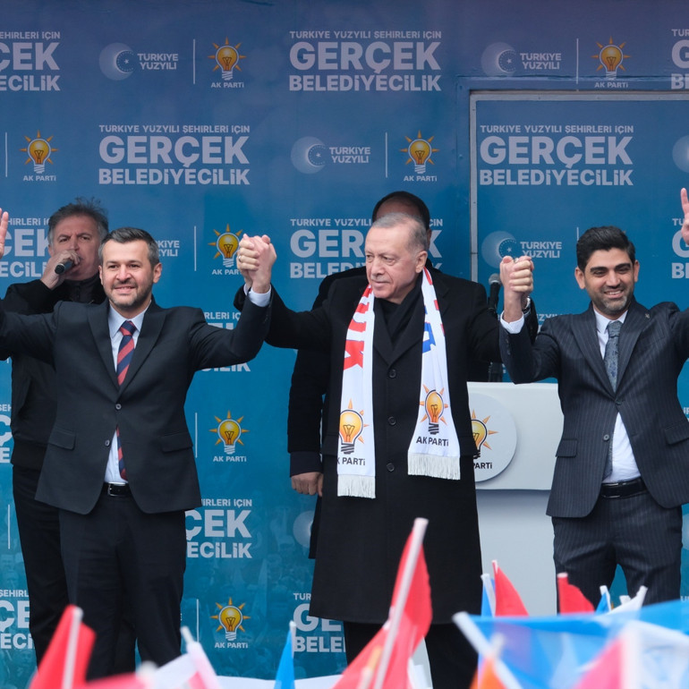 AK Parti Karabük mitingi... Cumhurbaşkanı Erdoğan: CHP-DEM ittifak yok diyor, ortak aday çıkarıyorlar