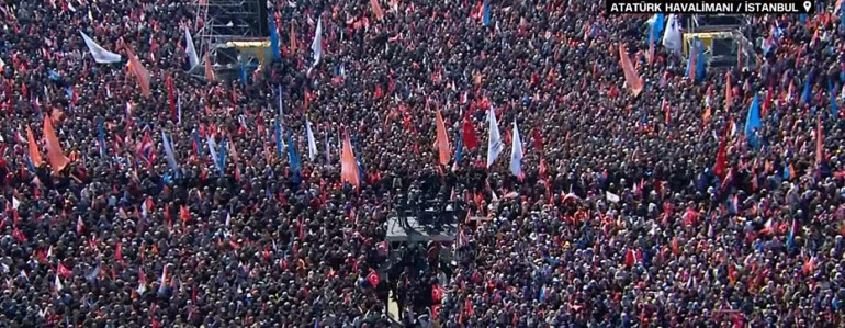 AK Partiden Yeniden Büyük İstanbul Mitingi