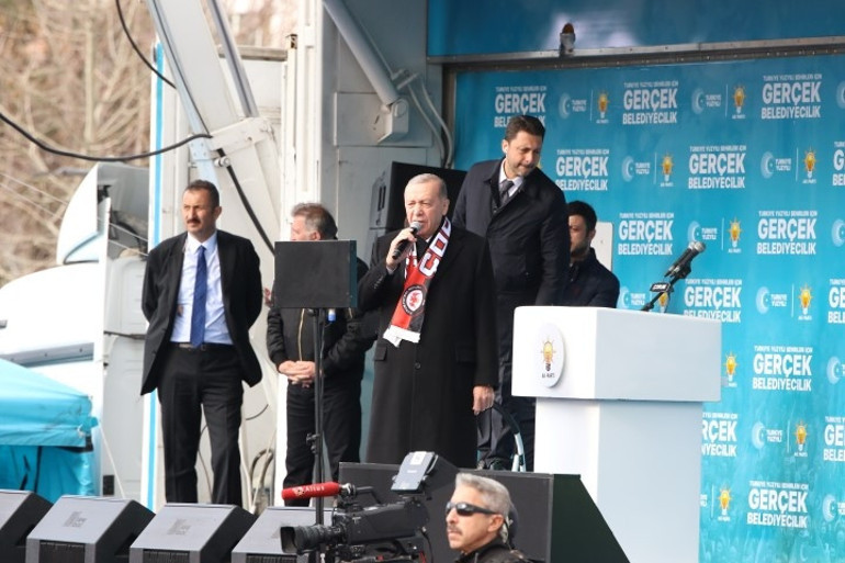 AK Parti Çorum mitingi... Cumhurbaşkanı Erdoğan: Muhalefet mi kartel mi belli değil