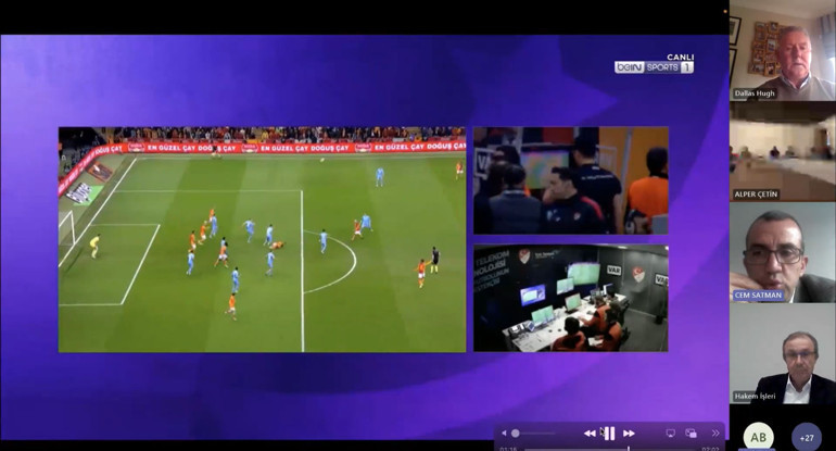 MHK toplantısının tamamı yayınlandı Hugh Dallastan Fenerbahçe ve Galatasaray maçlarıyla ilgili hakemlere eleştiri