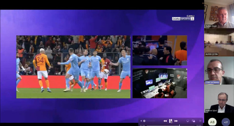 MHK toplantısının tamamı yayınlandı Hugh Dallastan Fenerbahçe ve Galatasaray maçlarıyla ilgili hakemlere eleştiri