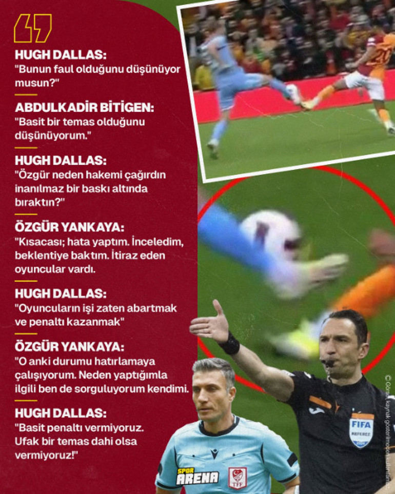MHK toplantısının tamamı yayınlandı Hugh Dallastan Fenerbahçe ve Galatasaray maçlarıyla ilgili hakemlere eleştiri