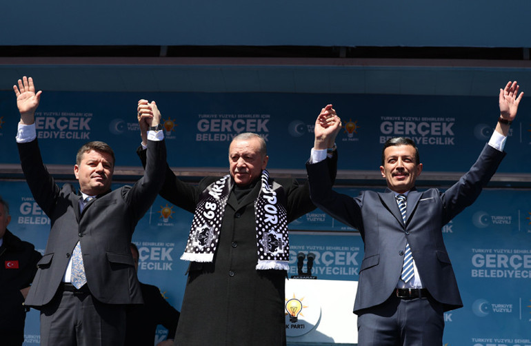 AK Parti Aksaray mitingi... Cumhurbaşkanı Erdoğan: Öncelik enflasyonu düşürmek