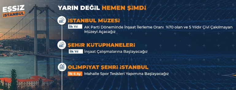 AK Parti İBB Başkan adayı Murat Kurum: İstanbul artık yeni dönem için gün saymaktadır