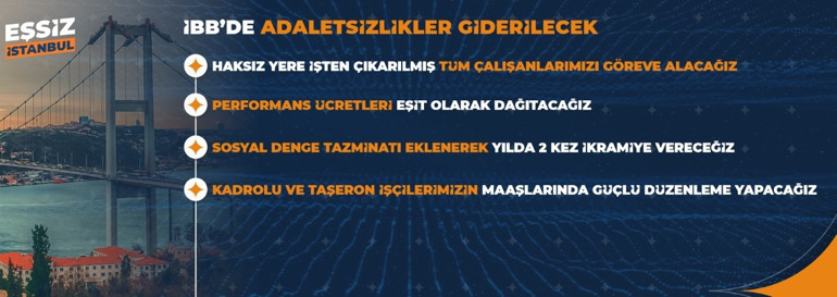 AK Parti İBB Başkan adayı Murat Kurum: İstanbul artık yeni dönem için gün saymaktadır