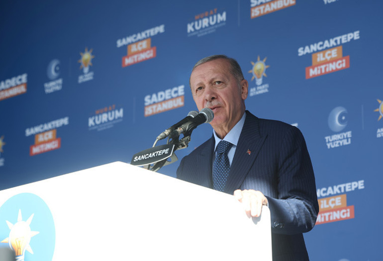 AK Parti Sancaktepe mitingi... Cumhurbaşkanı Erdoğan: İstanbul 5 yıl daha kaybedemez