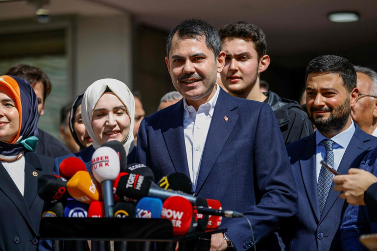 AK Parti İBB Başkan Adayı Murat Kurum oyunu kullandı: Vatandaşlarımız sandığa sahip çıksın