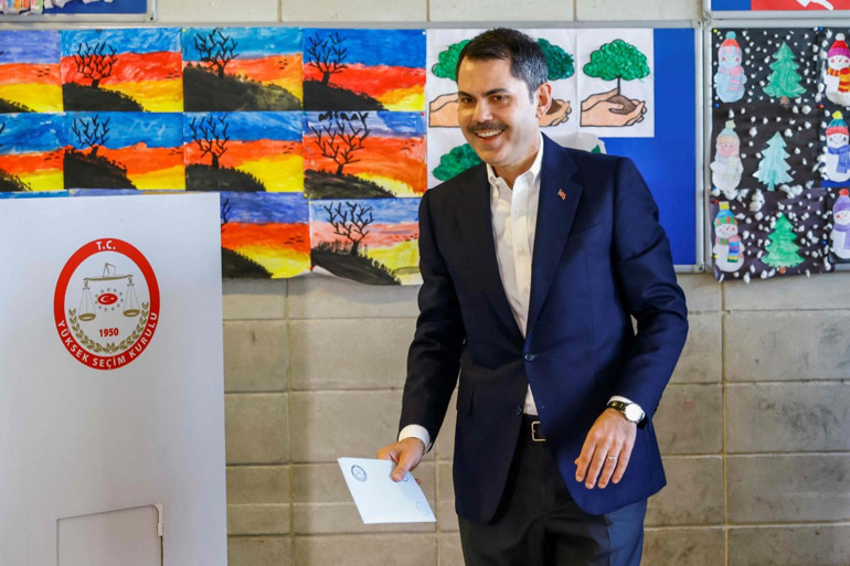 AK Parti İBB Başkan Adayı Murat Kurum oyunu kullandı: Vatandaşlarımız sandığa sahip çıksın