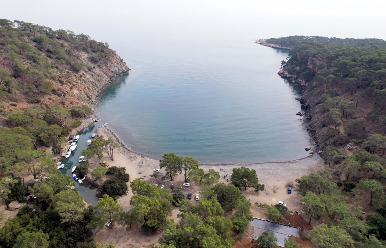 Phaselisteki iki koya verilen halk plajı izni ve ihalesine mahkemeden ret