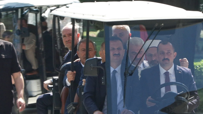 Cumhurbaşkanı Erdoğandan Topkapı Sarayı’na ziyaret