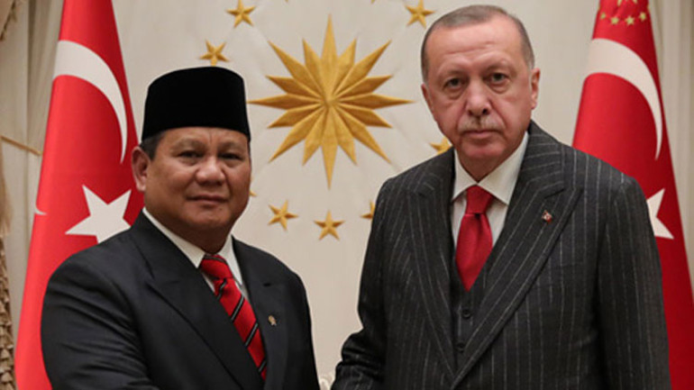 Cumhurbaşkanı Erdoğandan Prabowo Subiantoya tebrik telefonu
