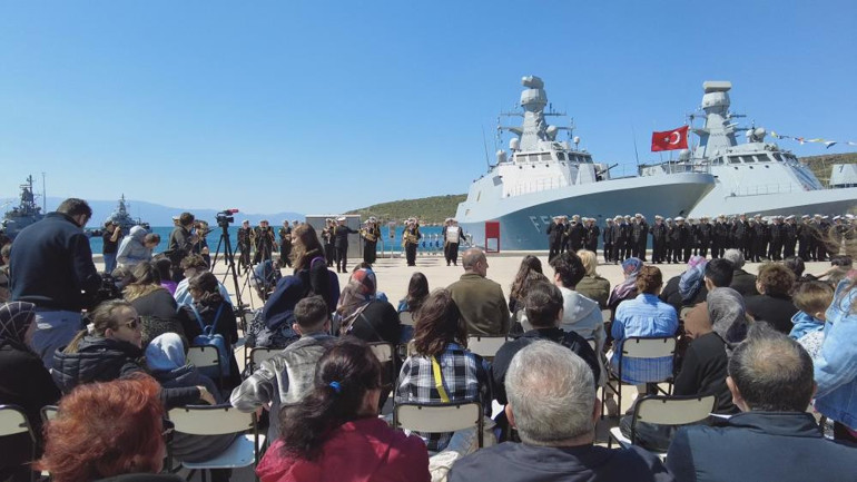 TCG Kınalıada Foçadan Japonya seferine çıktı