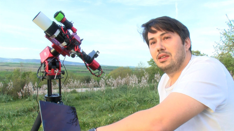 ODTÜ’lü astrofotoğrafçı, Şeytan Kuyruklu Yıldızı görüntüledi