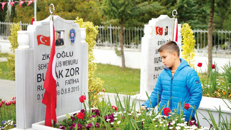 Mezarlıklarda buruk bayram
