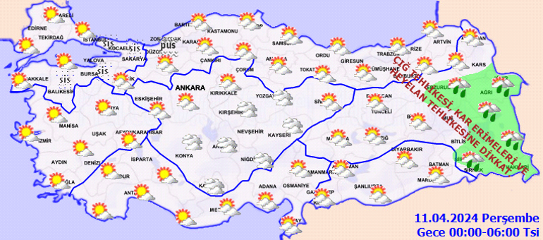 Bugün hava nasıl olacak Bayramın 2. günü İstanbulda yağmur var mı Meteoroloji 11 Nisan hava durumu tahminlerini il il yayınladı: 2 ile kuvvetli sağanak geliyor...