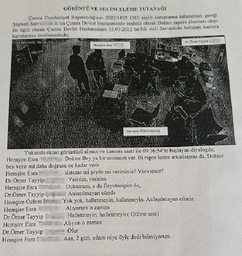 Konyada sahte rapor alıp tatile giden fizyoterapiste 15 yıla kadar hapis istemi