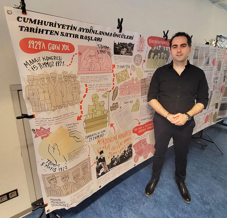 Cumhuriyet’in aydınlanma öncüleri Frankfurt’ta tanıtıldı