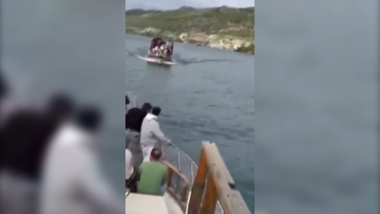 Şanlıurfadaki tekne kazası kamerada