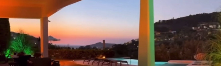 Bodrumda 500 m2lik villa... İşte Ceylanın manzarası