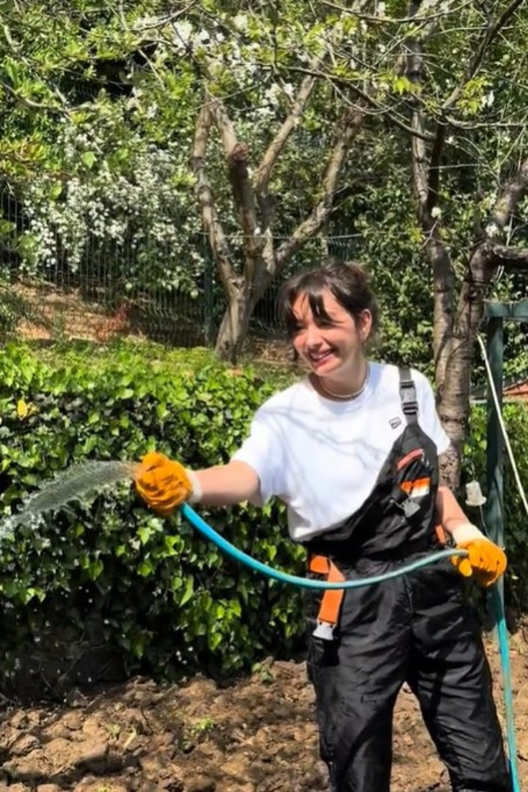 Doğa ile iç içeyim, yaklaşık 5 yıldır çiftçilik yapıyorum